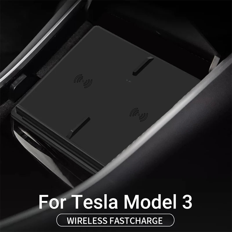 Trådløs telefonoplader til Tesla Model 3
