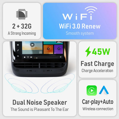 Tesla Model 3/Y 2019 - 2024 Underholdnings kontrol display